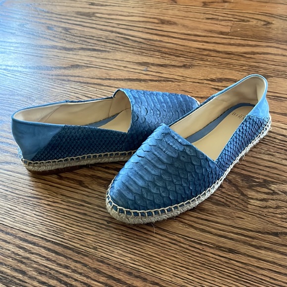 Rare Alexandre Birman blue espadrilles size 37 - Picture 2 of 3